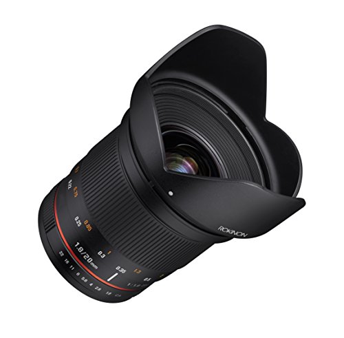 Picture of the Rokinon 20mm F1.8 AS ED UMC lens
